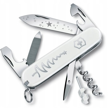 Джобен нож Victorinox Sportsman White Christmas Special Edition 2018, бял | JAR Computers Victorinox Sportsman White Christmas SE 2018