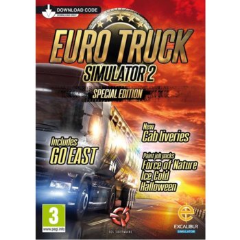 Игра Euro Truck Simulator 2: Special Edition, за PC | JAR Computers Euro Truck Simulator 2: Special Edition