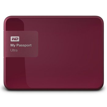 3TB HDD USB 3.0 MyPassport Ultra Berry