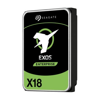 Твърд диск 16TB Seagate Exos X18, SATA 6Gb/s, 7200 rpm, 3.5" (8.89 cm) | JAR Computers Seagate Exos X18 ST16000NM000J