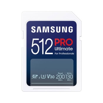 Samsung 512GB SDXC Pro Ultimate MB-SY512S/WW | JAR Computers Samsung 512GB SDXC Pro Ultimate MB-SY512S/WW