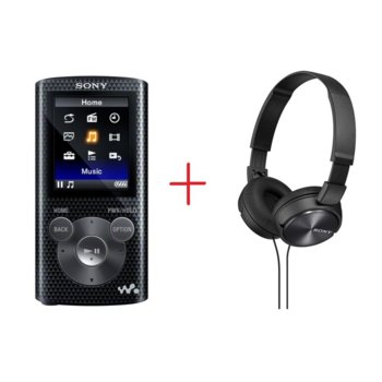 MP3 плейър Sony NWZ-E384, 8GB,  1.77