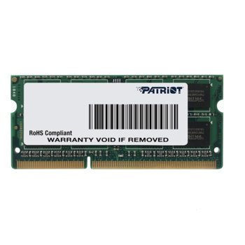 Памет 8GB DDR3L 1600MHz, Patriot Signature PSD38G1600L2S, 1.35V image