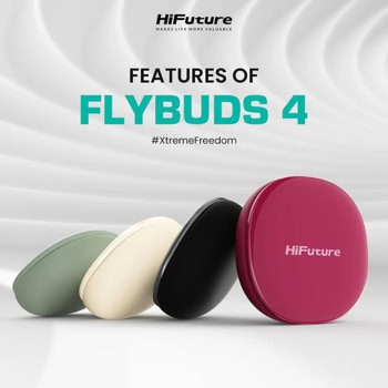 HiFuture FlyBuds 4 ANC Hot Pink