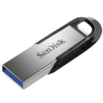Памет 512GB USB Flash Drive, SanDisk Ultra Flair, USB 3.0, сребриста | JAR Computers SanDisk Ultra Flair USB 3.0 512GB SDCZ73-512G-G46