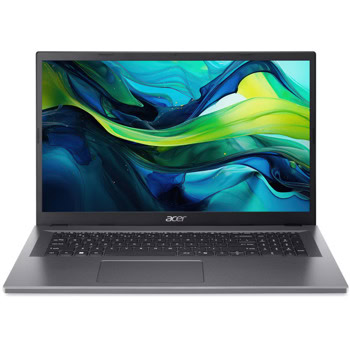 Лаптоп Acer Aspire Go 17 AG17-31P-C5VT (NX.J8ZEX.001)(сив), четириядрен Twin Lake Intel Core 3 N150 3.6 GHz, 17.3" (43.18 cm) Full HD IPS Anti-Glare Display, (HDMI), 16GB LPDDR5, 512GB SSD, 2x USB 3.2 Gen 2 Type-C, No OS | JAR Computers Acer Aspire Go 17 AG17-31P-C5VT NX.J8ZEX.001