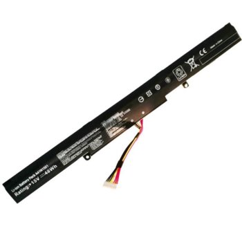 Батерия (заместител) за лаптоп Asus, съвместима с Asus GL752VL series, 4- cell, 14.4V, 2200mAh | JAR Computers Батерия за ASUS GL752JW 14.4V 2200mAh 4cell