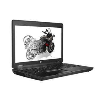 Лаптоп HP ZBook 15 G2 (J8Z49EA), четири-ядрен Intel Core i7-4810MQ 2.80/3.8GHz, 15.6" (39.62 cm) FULL HD LED Display & Quadro K1100M 2GB (Thunderbolt), 8GB, 750GB 7200 rpm & 256GB SSD, 3x USB3.0, Windows 7/8.1 Pro, 2.82kg | JAR Computers HP Zbook 15 G2 J8Z49EA