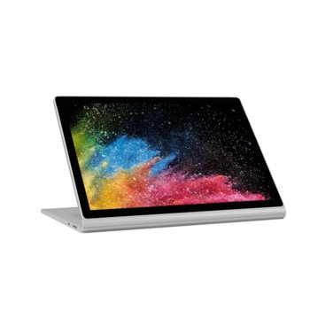 Лаптоп Microsoft Surface Book 2 (HMW-00025)(сребрист), двуядрен Kaby Lake Intel Core i5-7300U 2.6/3.5 GHz, 13.5" (34.29 cm) 10 point multi-touch Glare PixelSense Display, (mDP), 8GB, 256GB SSD, 1x USB Type-C, Windows 10, 1.64 kg | JAR Computers Microsoft Surface Book 2 HMW-00025