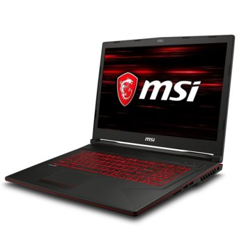 Лаптоп MSI GL73 8SD-068XBG (9S7-17C722-068), шестядрен Coffee Lake Intel Core i7-8750H 2.2/4.1 GHz, 17.3" (43.94 cm) Full HD TN Display & GF GTX 1660 Ti 6GB, (mDP), 8GB DDR4, 1TB HDD & 128GB SSD, 1x USB 3.1 Type C, Free DOS, 2.90 kg | JAR Computers MSI GL73 8SD-068XBG
