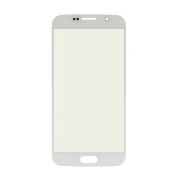 Резервно външно стъкло за Galaxy S6, white