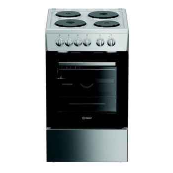 Готварска печка Indesit I5E5PMS, клас A, 55л. обем, 4 нагревателни зони, хидролитично почистване, инокс | JAR Computers Indesit I5E5PMS