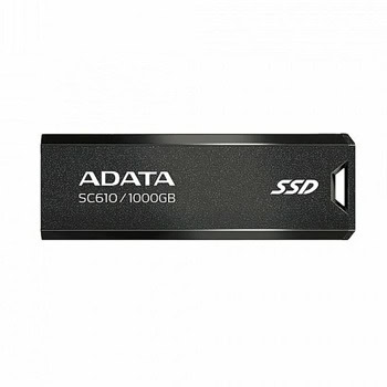 Памет SSD 1TB, A-Data SC610, USB 3.2 Gen2 Type-A, външна, скорост на четене до 550MB/s, скорост на запис до 500MB/s | JAR Computers A-Data SC610 1TB SC610-1000G-CBK/RD