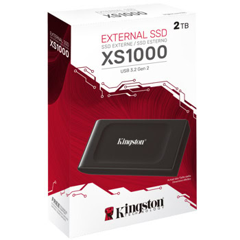 Памет SSD 2TB Kingston XS1000 | JAR Computers Памет SSD 2TB Kingston XS1000