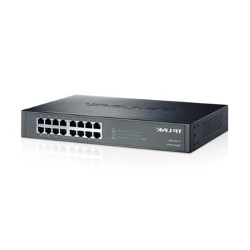 Суич TP-Link TL-SG1016D, 1000Mbps, 16Port | JAR Computers Switch TP-Link TL-SG1016D