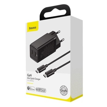 Baseus GaN Quick Charger C+C 45W CCGAN-M01