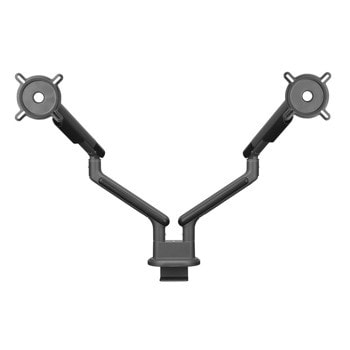 Стойка за монитор One For All DM 7210, за плот, за екрани от 13" до 35", VESA до 100x100, до 9кг, регулируема, за 2 монитора, черна | JAR Computers One For All DM 7210