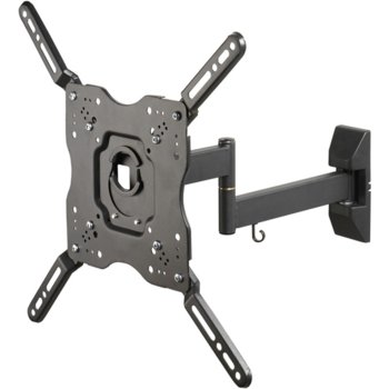 Стойка за монитор/TV Vivanco 37980, за екрани дo 55", Vesa до 100x100, до 35кг, до 15° наклон и 90° завъртане | JAR Computers Vivanco 37980 Black