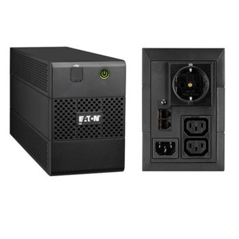 UPS Eaton 5E 650i DIN, 650VA/360W, LineInteractive, USB | JAR Computers Eaton 5E 650i USB DIN