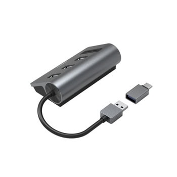 usb хъб hama 200140