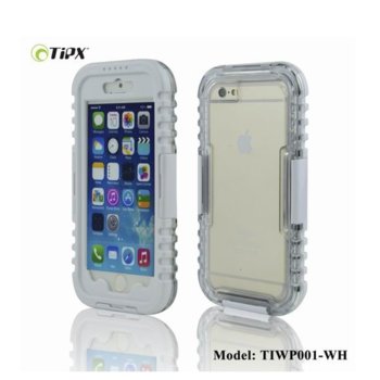 TIPX Waterproof Case iPhone 6+ White