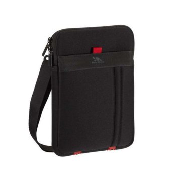 Чанта за таблет Rivacase 5107 до 7.0" (17.78 cm), полиестер, черна | JAR Computers Rivacase 5107 Black 6903801051070