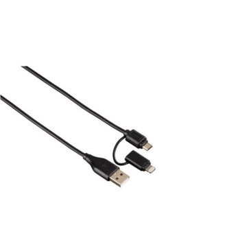 Cable 2 in 1 micro USB to Apple iPhone /USB 2.0