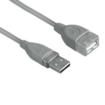 HAMA 45027 USB A(м) към USB A(ж) 1.8m