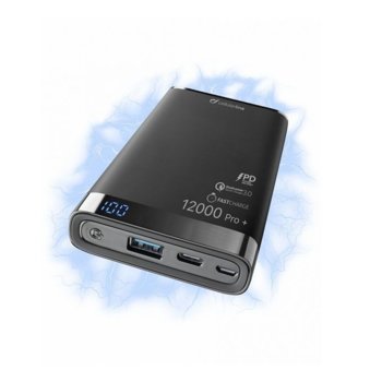 Външна батерия Manta S 12000mAh PRO+ USB-C
