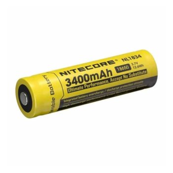 Акумулаторна батерия Nitecore NL1834, 3400mAh, Li-ion, защитена, 1 бр. | JAR Computers Батерия Nitecore NL1834 Protected