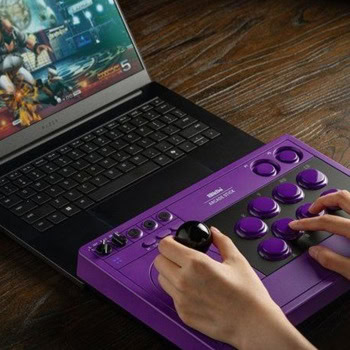 8bitdo arcade stick лилав | JAR Computers 8bitdo arcade stick лилав