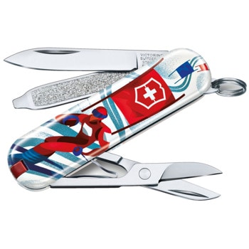 Джобен нож Victorinox Classic LE 2020 Ski Race, щампа | JAR Computers Victorinox Classic LE 2020 Ski Race 0.6223.L2008