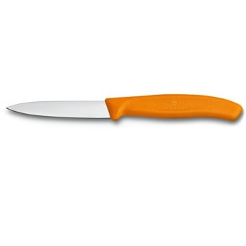 Нож за белене Victorinox SwissClassic, 8 см, оранжев | JAR Computers Victorinox Swiss Classic 6.7606.L119