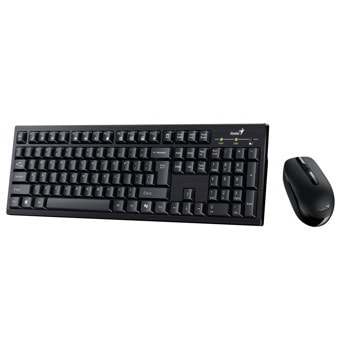 Комплект клавиатура и мишка Genius KM-8101-BLK