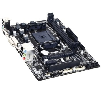 Дънна платка Gigabyte GA-F2A58M-HD2, AMD A58, FM2+, DDR3 2400(OC), PCI-E 3.0 (HDM&DVI), SB7.1, Lan1000, 4x SATA 3Gb/s RAID,0,1,10, mATX | JAR Computers Gigabyte F2A58M-HD2