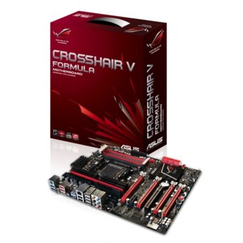 Дънна платка Asus Crosshair V Formula, AMD 990FX, AM3+, DDR3, 3xPCI-E(SLi/CF), SupremeFX X-Fi 2 SB7.1, Lan1000, 6xSATA 6Gb/s RAID 0,1,5,10, 6xUSB3.0, ATX | JAR Computers Asus Crosshair V Formula AMD990FX