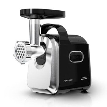 Месомелачка Rohnson R-5434, 2.2 кг/мин, ножове от неръждаема стомана, 2200W, черна | JAR Computers месомелачка rohnson r 5434 2200w