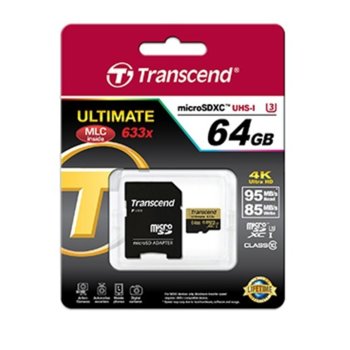 Transcend 64GB microSDHC TS64GUSDU3