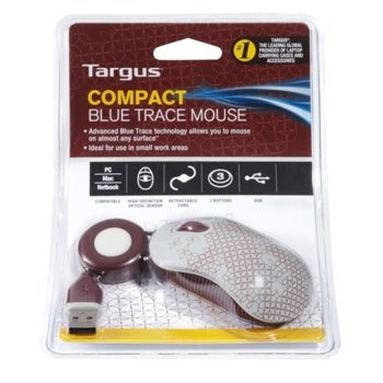 Targus Cоmpact Bluetrace Wired Mouse USB