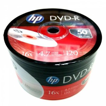 HP DVD-R 16X 4.7 GB 50 БР