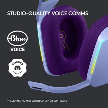 Logitech G733 purple 981-000890 Нарушена опаковка