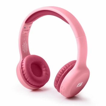 Слушалки Muse M-215 BTP, детски, безжични/жични, Bluetooth 5.0, AUX, розови | JAR Computers Muse M-215 BTP MSE00213