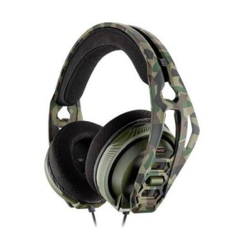Слушалки Nacon RIG 400HX Forest Camo, микрофон, гейминг, камуфлаж | JAR Computers Nacon RIG 400HX Forest Camo