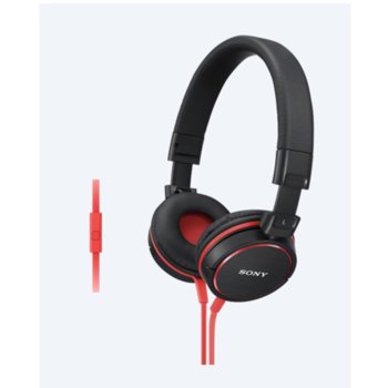 Sony Headset MDR-ZX610AP red