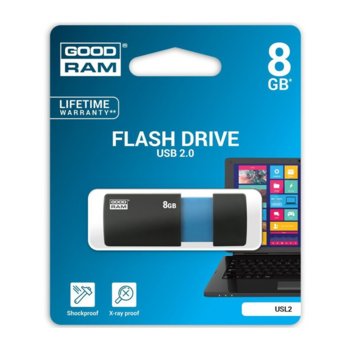 Goodram 8GB USL2 USB 2.0 USL2-0080K0R11