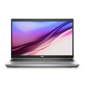 Лаптоп Dell Latitude 5521 (N012L552115EMEA)(сив), осемядрен Tiger Lake Intel Core i7-11850H 2.5/4.8 GHz, 15.6" (39.62 cm) Full HD Anti-Glare Display, (HDMI), 16GB DDR4, 512GB SSD, 2x Thunderbolt 4, Windows 10 Pro | JAR Computers Dell Latitude 5521 N012L552115EMEA