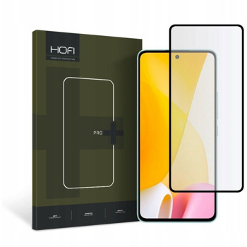 Протектор от закалено стъкло /Tempered Glass/ за Xiaomi 12 Lite, черен/прозрачен | JAR Computers Hofi Glass Pro Plus Tempered Glass 2.5D за Xiaomi