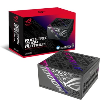 Захранване Asus ROG Strix, 1000W, Active PFC, 80 Plus Platinum | JAR Computers Asus ROG Strix 1000W Platinum 90YE00W1-B0NA00