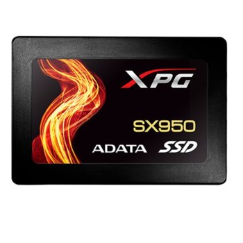 Памет SSD 480GB A-Data XPG SX950, SATA 6Gb/s, 2.5" (6.35 cm), скорост на четене 560MB/s, скорост на запис 530MB/s | JAR Computers 480GB A-Data XPG SX950 ASX950SS-480GM-C