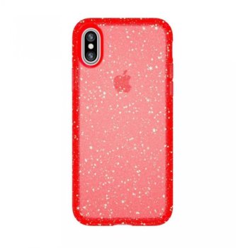 Speck iPhone X Excl Fireworks Red Glitter